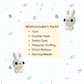 [Kit] Memo the Bunny | Beginner Friendly Crochet Kit