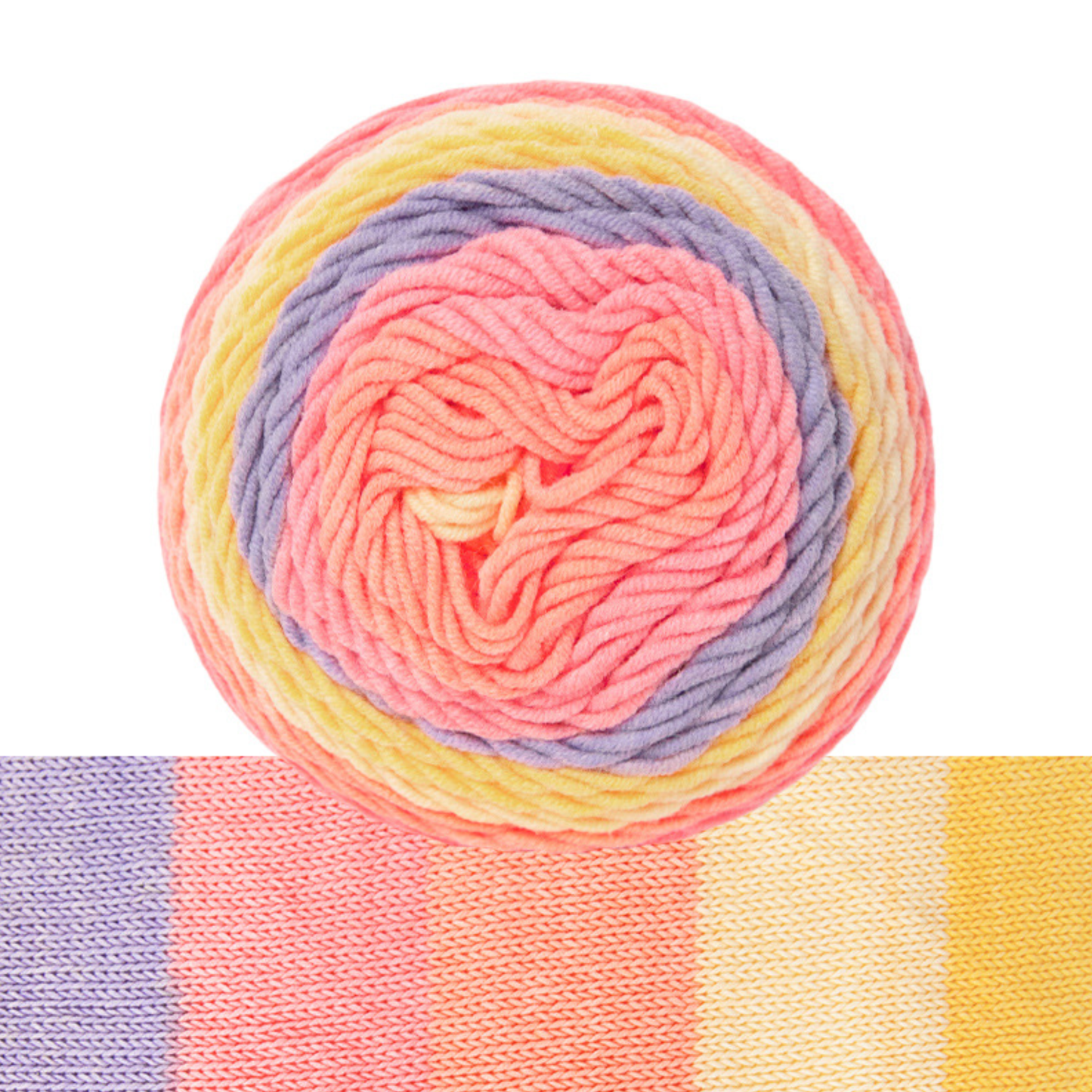 Warm & Glow - Plumeria Hope | Rainbow Cotton Cake