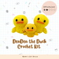 [Kit] DenDen the Duck | Beginner Friendly Crochet Kit