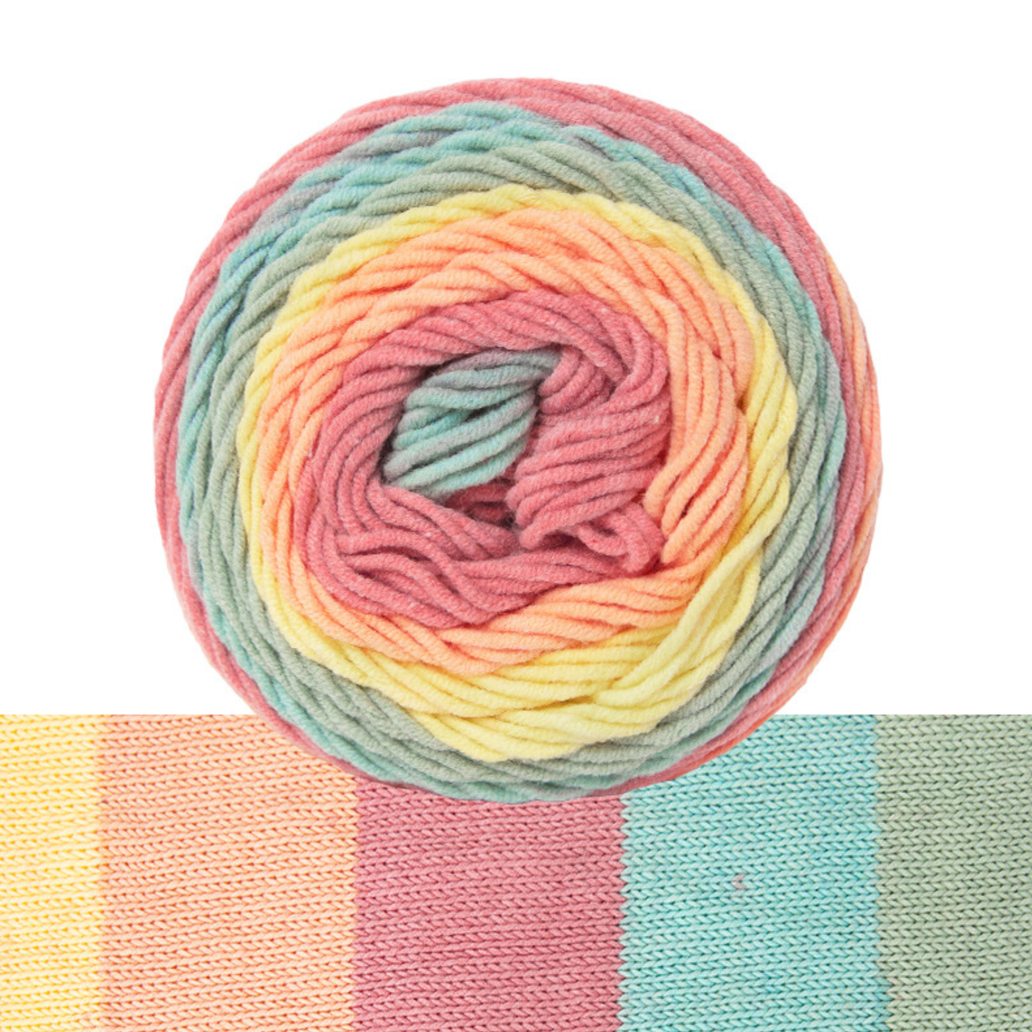 Warm & Glow - Plumeria Hope | Rainbow Cotton Cake