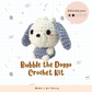 [Kit] Bubble the Doggo | Beginner Friendly Crochet Kit