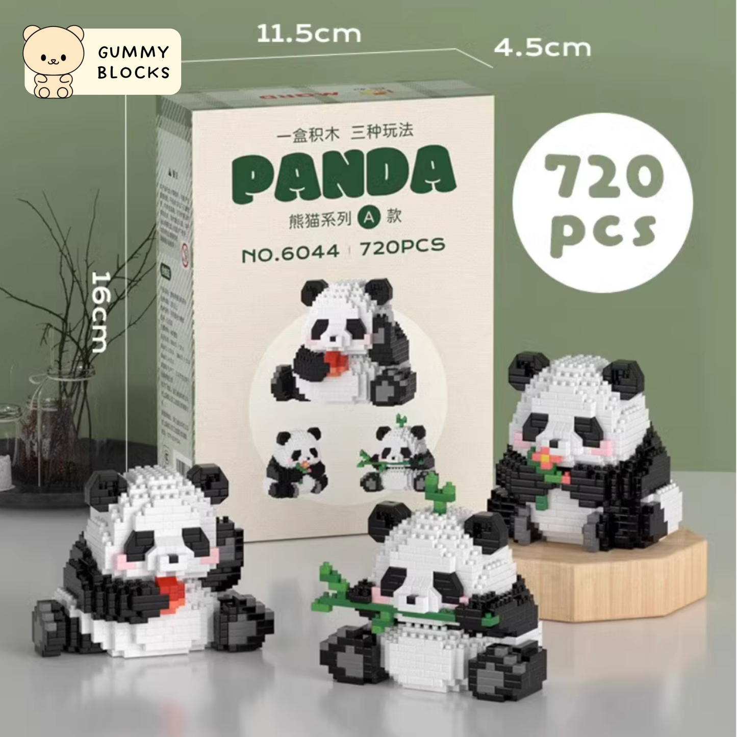 Panda Nano Blocks