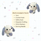 [Kit] Bubble the Doggo | Beginner Friendly Crochet Kit