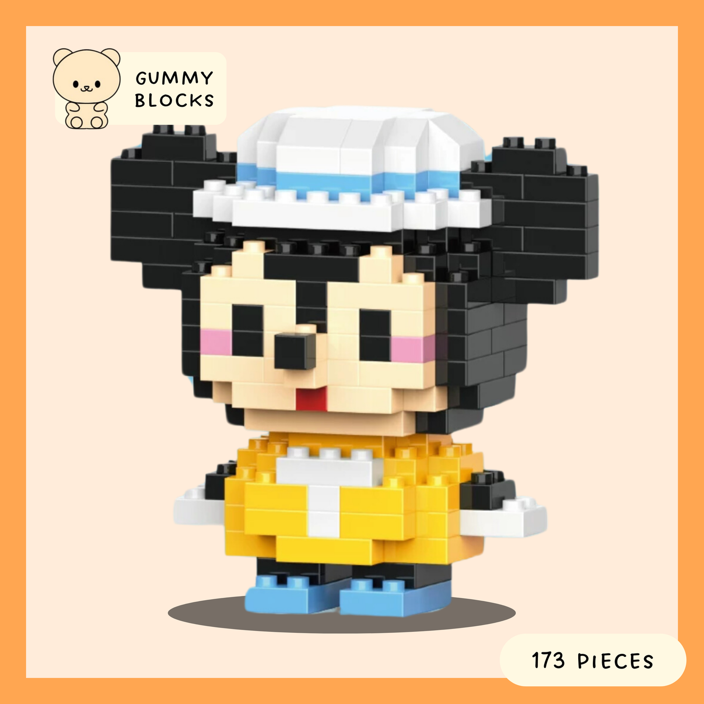 Cute Characters Nano Blocks
