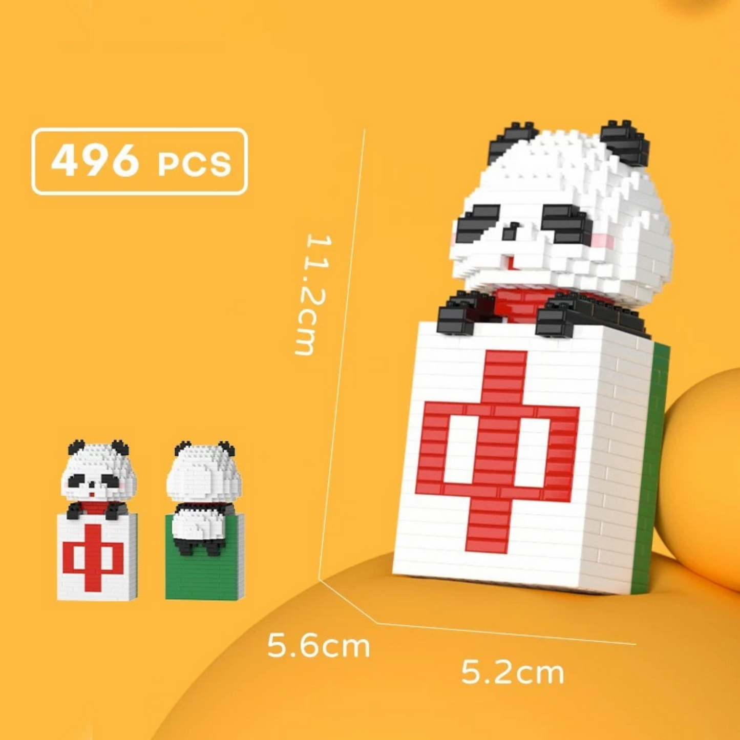 Animal Mahjong Nano Blocks