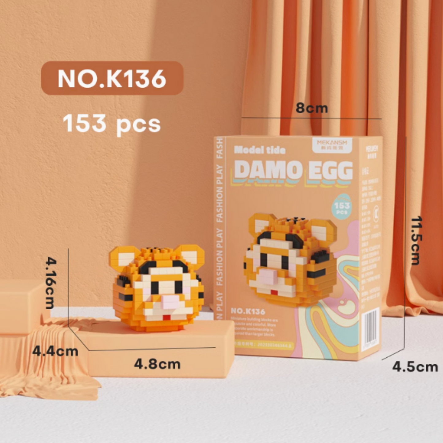 Character Eggs V5 Nano Blocks