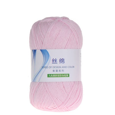Silk Cotton Yarn (Fingering Weight)