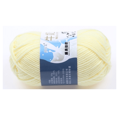 🐮 Milk Cotton Yarn (5ply)