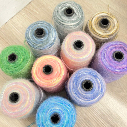 Mohair Cone: Melange (250g)