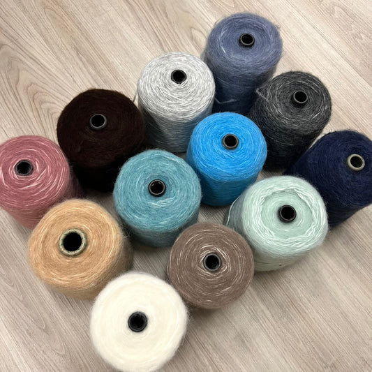 Mohair Cone: Solid (500g)