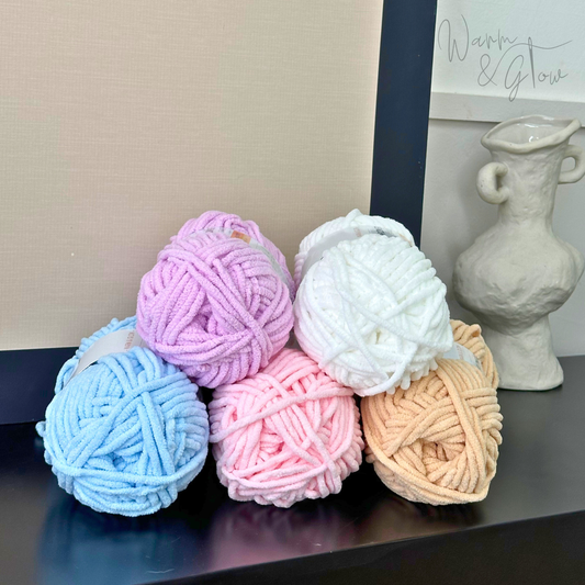 Warm & Glow - Sunflower Grace | Super Chunky Chenille