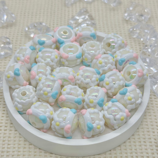 HandPainted Beads: Rye