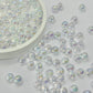 AB Beads: 8mm Transparent Beads