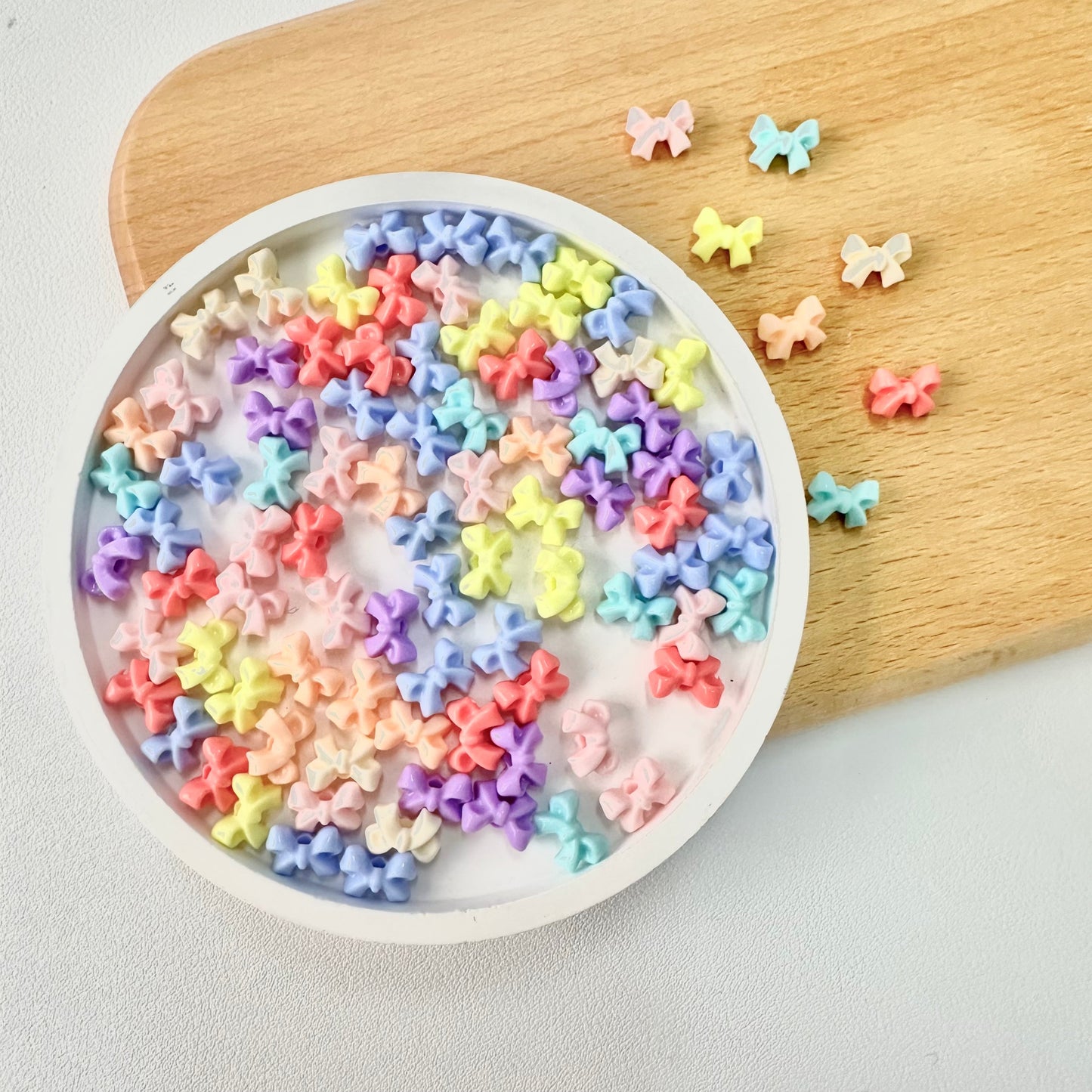 Mini Beads: Pastel Ribbons (Assorted Colors)