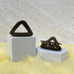 Matte Claw Clip: Triangle (Assorted Colors)