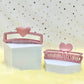 Matte Claw Clip: Boxed Heart Claw Clip (Assorted Colors)