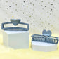 Matte Claw Clip: Boxed Heart Claw Clip (Assorted Colors)