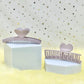 Matte Claw Clip: Crown Heart Claw Clip (Assorted Colors)