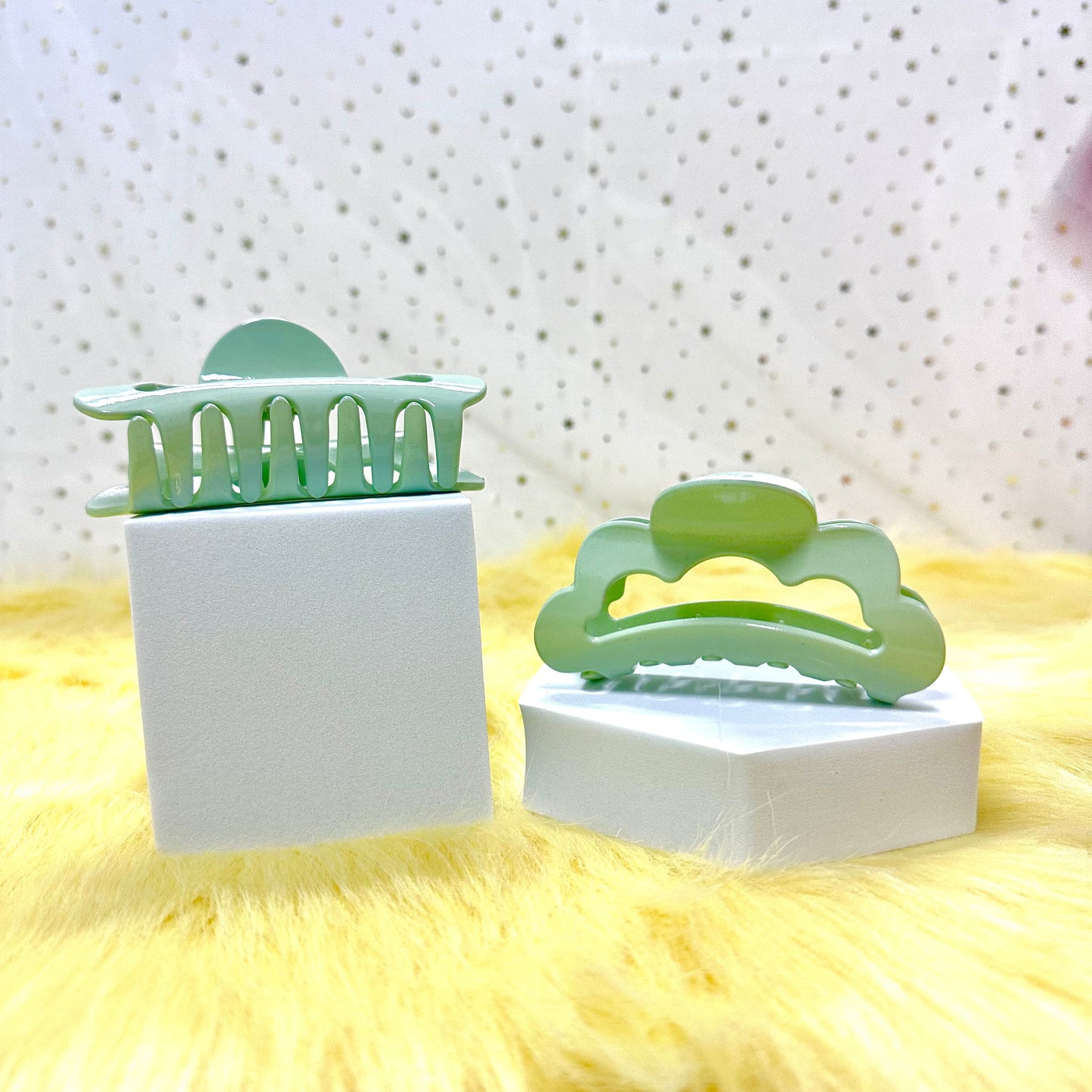Glossy Claw Clip: Dumpling (Assorted Colors)