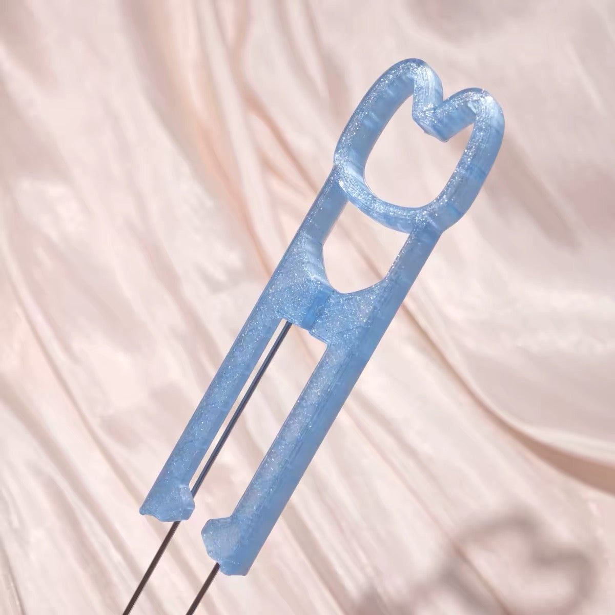 Metal/Ceramic Doubled-Sided Fuse Bead Needle (Cat Ver.) - 60/70/80 beads