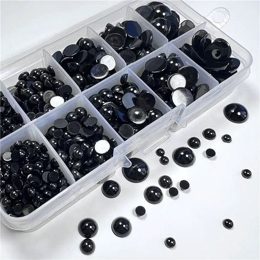 Flat-backed Black Round Eyes