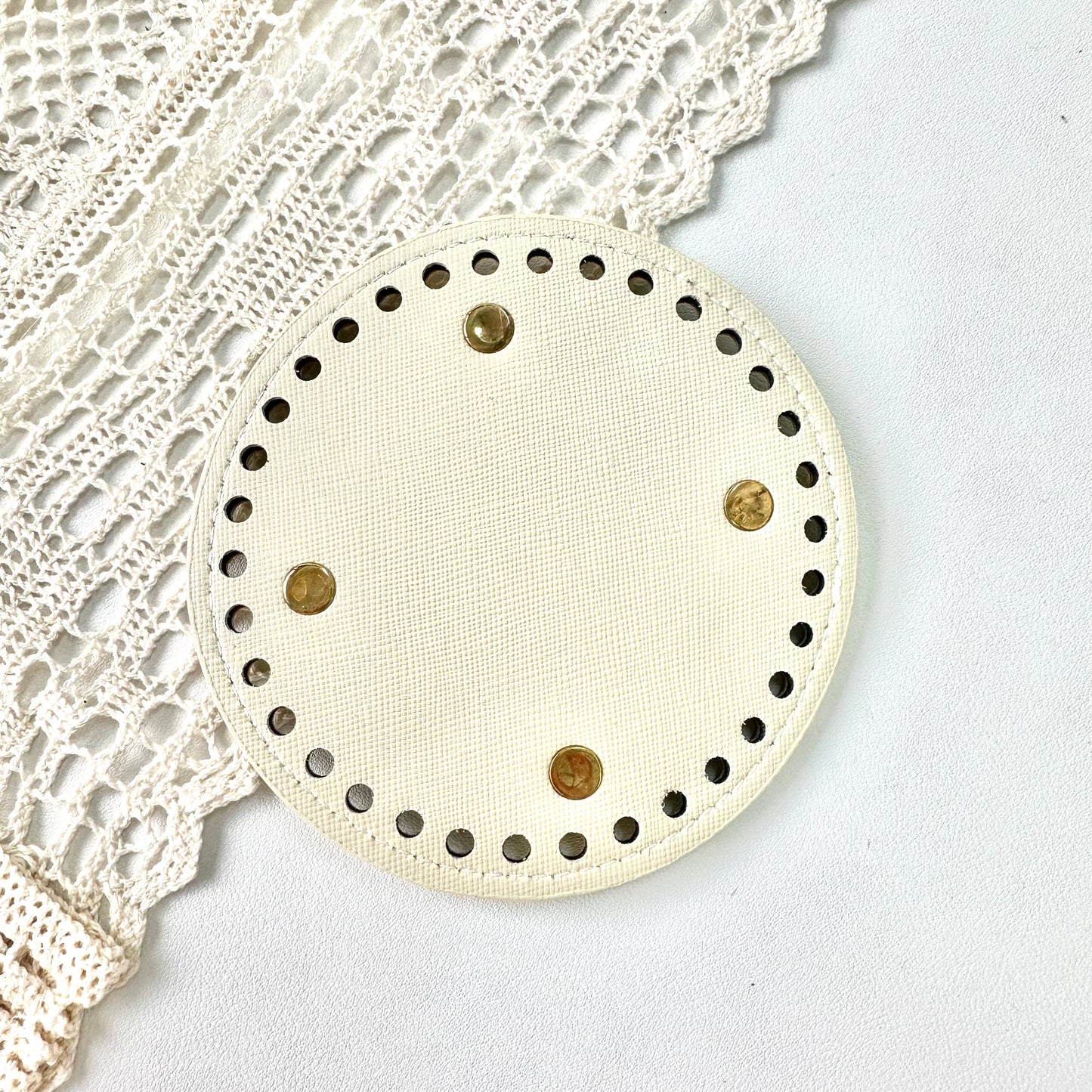 12cm Round PU Bag Base