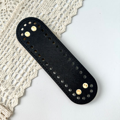 5 x 18cm Rectangular PU Bag Base