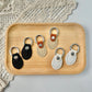Metal D-ring Hoop with PU Leather (Sew-on)