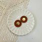 15mm Magnetic Button with Circle PU Leather (Sew-on)
