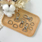 15mm / 20mm D-Ring (with clasp)