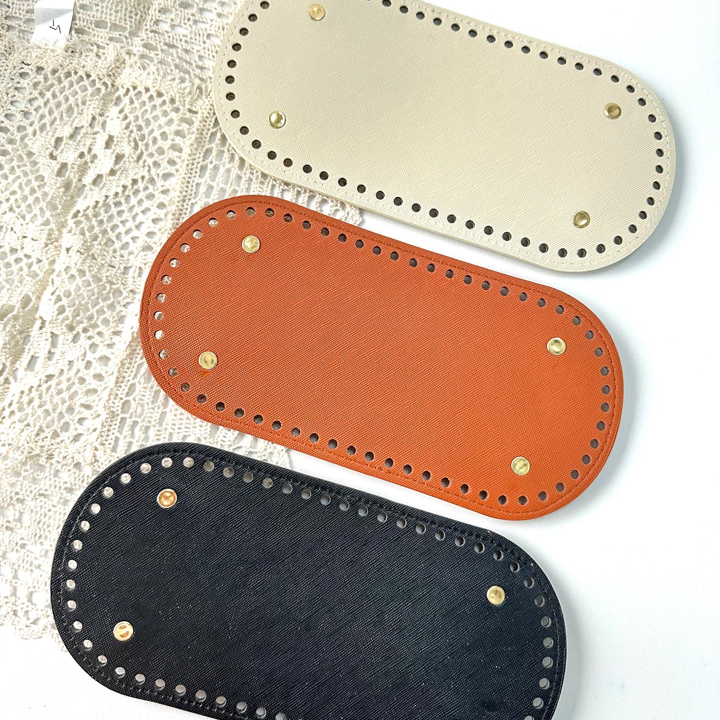 12 x 25cm Rectangular PU Bag Base