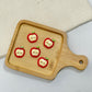 Stick-on Charms: Smiley Apples