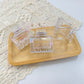 Clear Claw Clip: Mini Rectangle
