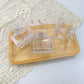 Clear Claw Clip: Mini Rectangle