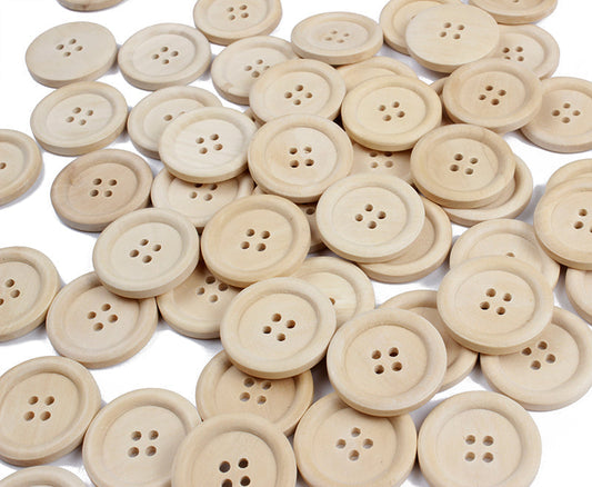 Wooden Buttons (15mm/20mm)