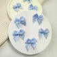 2.5cm Satin Ribbon: Ocean Blue