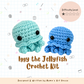 [Kit] Iggy the Jellyfish | Beginner Friendly Crochet Kit