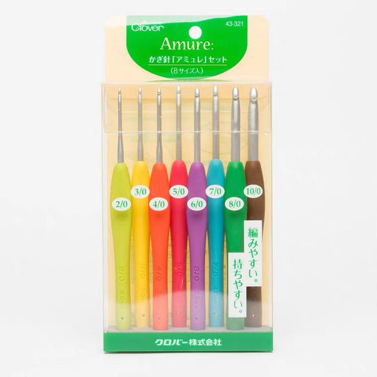 Clover Amure Crochet Hook Set