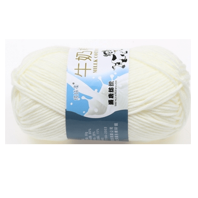 🐮 Milk Cotton Yarn (5ply)