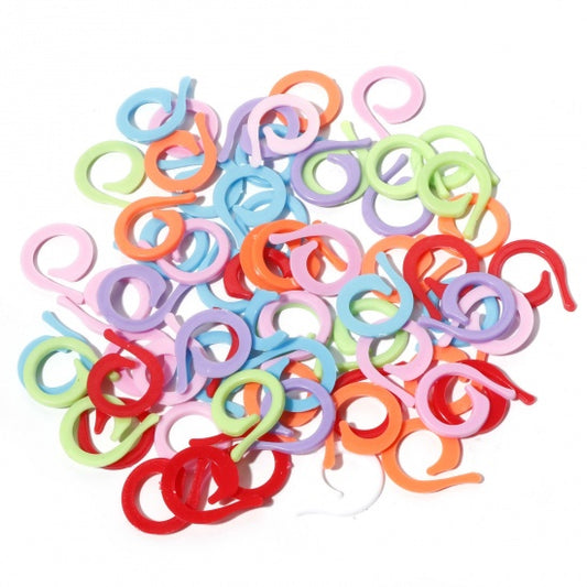 Spiral Plastic Stitch Markers