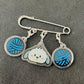 Memo & Yarn Friends - Stitch Marker/Bag Accessory