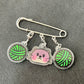 Memo & Yarn Friends - Stitch Marker/Bag Accessory