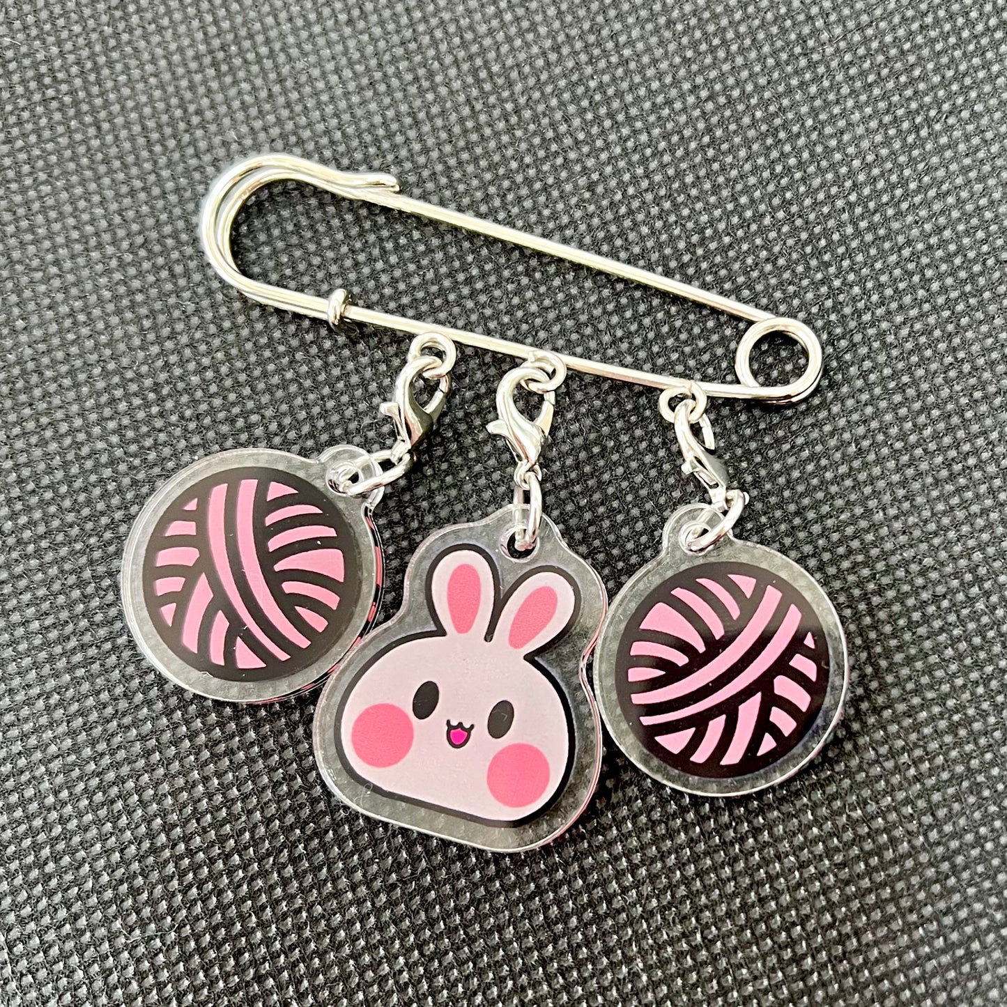 Memo & Yarn Friends - Stitch Marker/Bag Accessory